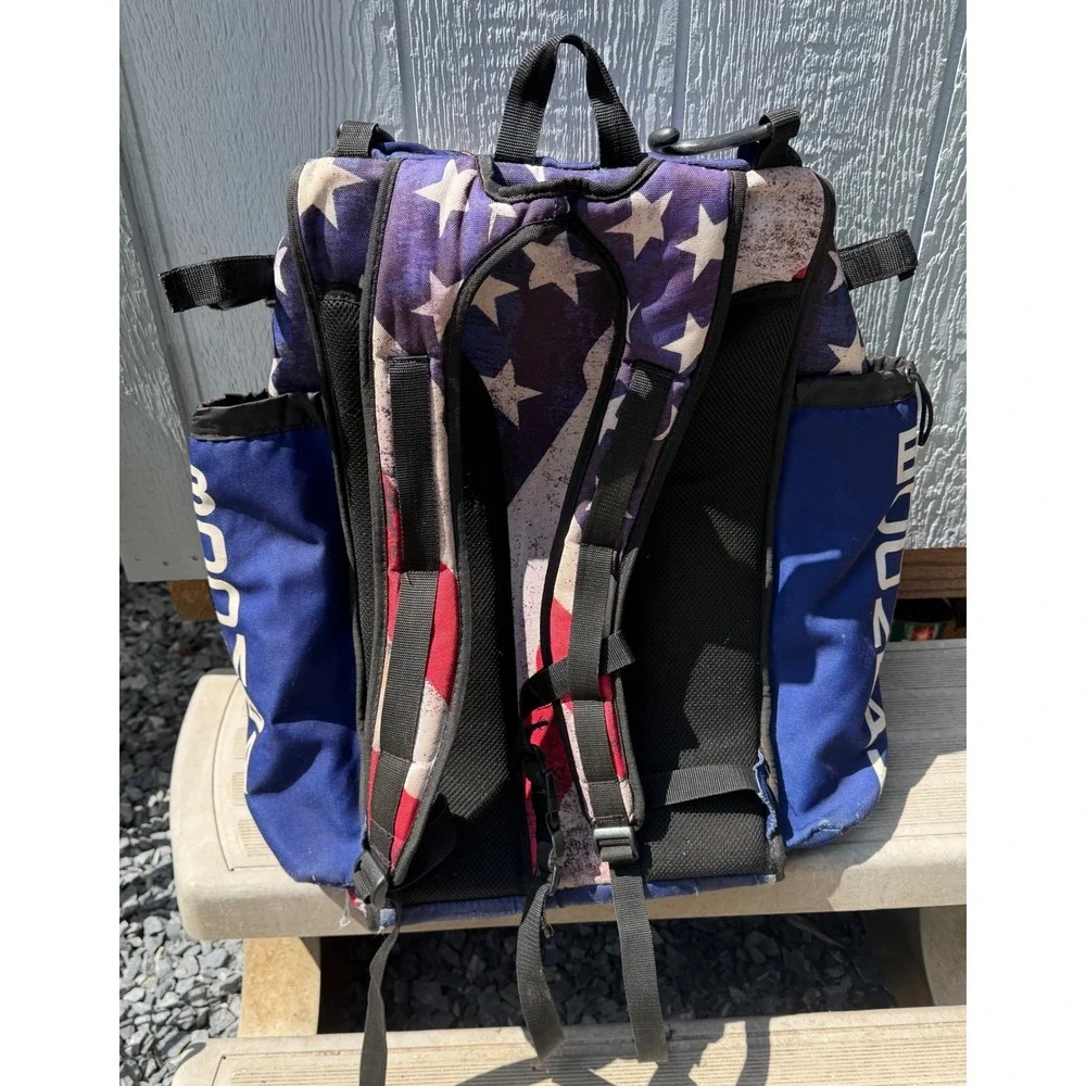 Boombah Superpack Baseball Softball Bat Bag American Flag Stars Stripes Gear Bag